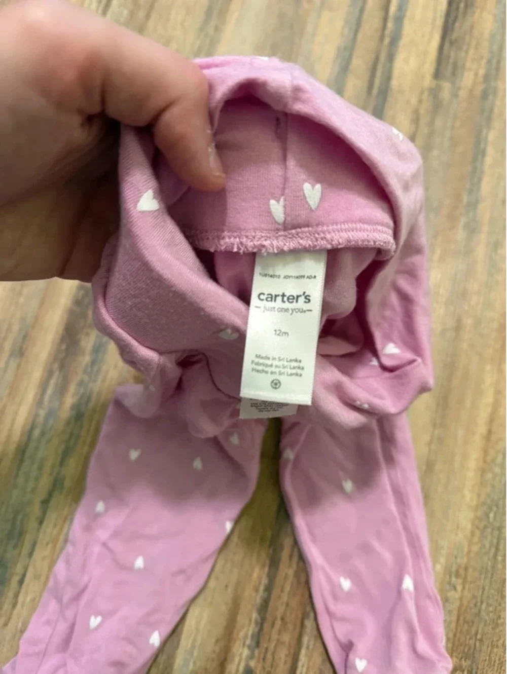 Carters bamboo blend harem baby pants size 12m
